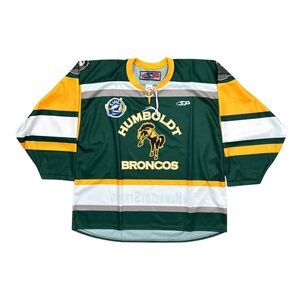Humboldt Broncos SP SJHL 2018-2019 Green Hockey Jersey Mens XL